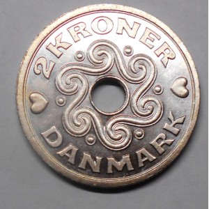 copy of DENMARK 2 Kroner 1993