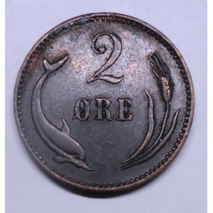 DENMARK 2 Ore 1891