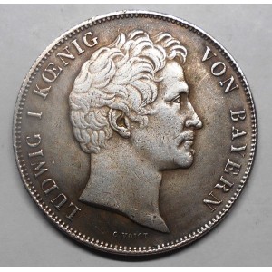 BAVARIA 2 Gulden 1845...