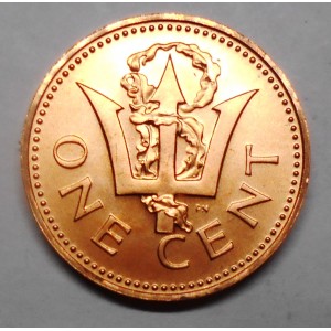 BARBADOS 1 Cent 1973