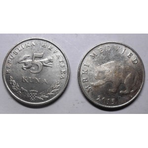 CROATIA 5 Kuna 2015