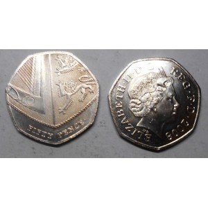 GREAT BRITAIN 50 Pence 2008