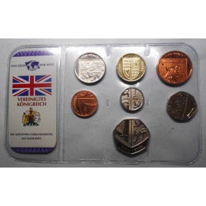 GREAT BRITAIN Set Coins 2008