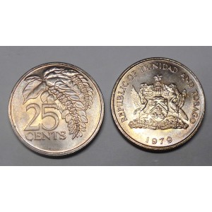 TRINIDAD & TOBAGO 25 Cents...