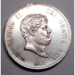 FERDINANDO II PIASTRA 1856
