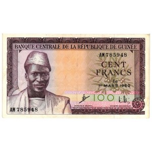 GUINEA 100 Francs 1960