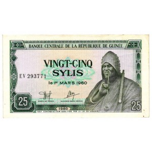 GUINEA 25 Sylis 1980