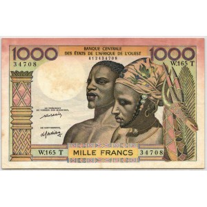 TOGO (W.A.S.) 1000 Francs...