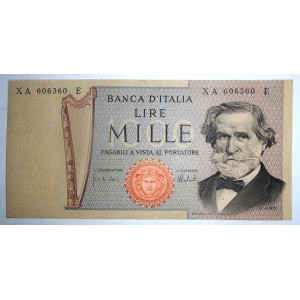 1000 Lire Verdi 1973 serie...