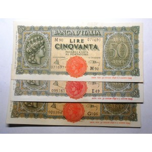 50 Lire 1944 Luogotenenza