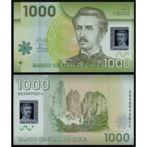 CHILE 1000 Pesos 2025 Polymer