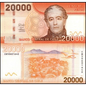 CHILE 20.000 Pesos 2025