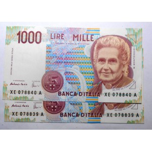 1000 Lire Montessori Serie...
