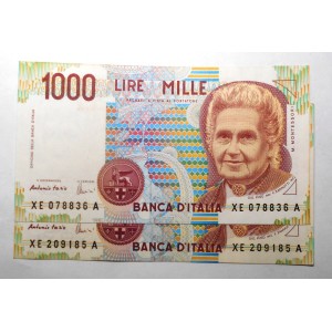 1000 Lire Montessori Serie...