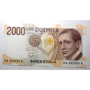 2000 Lire MARCONI  Serie...