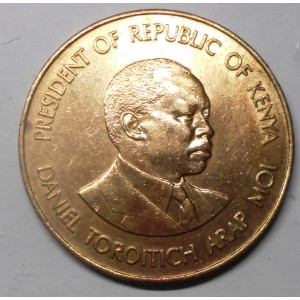 KENYA 10 Cents 1980
