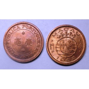 MACAO 10 Avos 1952