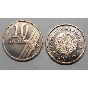 UZBEKISTAN 10 Som 2001
