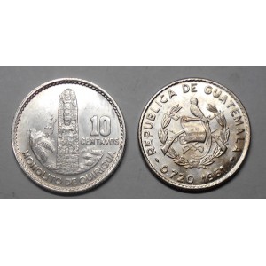 GUATEMALA 10 Centavos 1961 AG