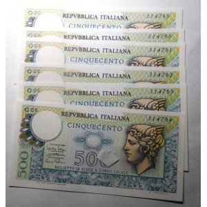 500 Lire Mercurio 1974