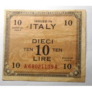 10 AM LIRE BILINGUE 1943...