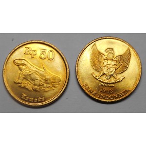 INDONESIA 50 Rupiah 1993