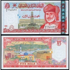 OMAN 5 Rials 2000