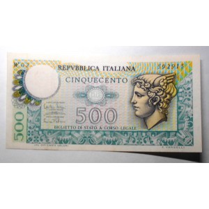 500 Lire Mercurio 1974...