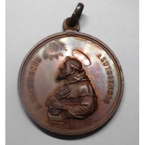 MEDAGLIA S. Franciscus...