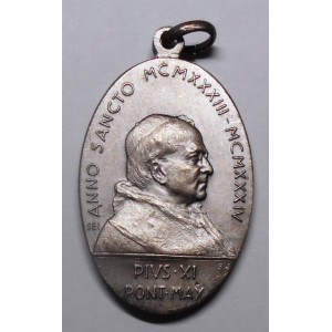 MEDAGLIA PIO XI 1934 ANNO...