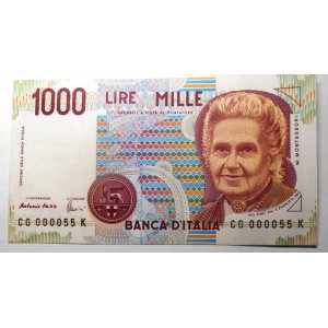 1000 Lire Montessori sr....