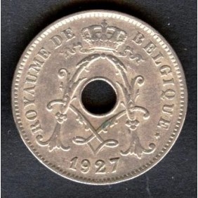 BELGIUM 10 Centimes 1927...