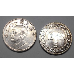 TAIWAN 5 Yuan 2013