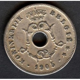 BELGIUM 10 Centimes 1905...