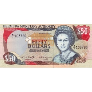 BERMUDA 50 Dollars 1995