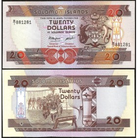 SOLOMON ISLANDS 20 Dollars...