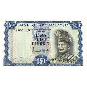 MALAYSIA 50 Ringgit 1967-72