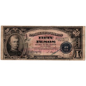 PHILIPPINES 50 Pesos 1944