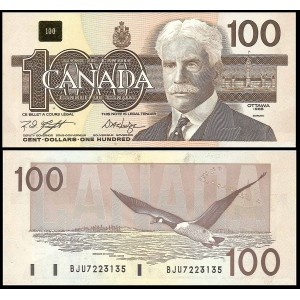CANADA 100 Dollars 1988