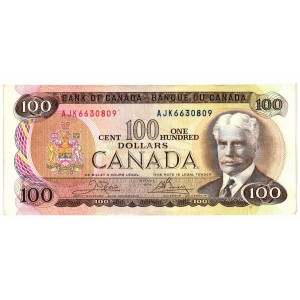 CANADA 100 Dollars 1975