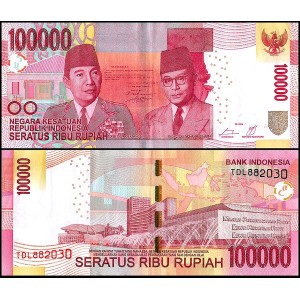 INDONESIA 100.000 Rupiah...