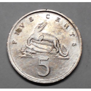 JAMAICA 5 Cents 1987