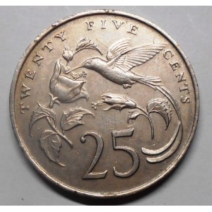 JAMAICA 25 Cents 1984
