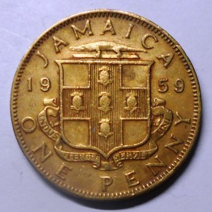 JAMAICA 1 Penny 1959
