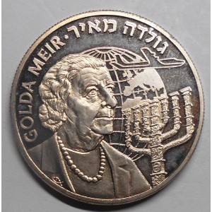 ISRAEL 5 Euro 1996 Golda Meir