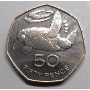 SAINT HELENA 50 Pence 1991...