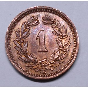 SWITZERLAND 1 Rappen 1932