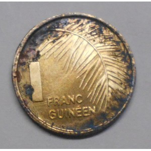 GUINEA 1 Franc 1985
