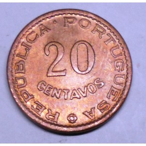 MOZAMBIQUE 20 Centavos 1961