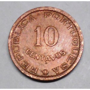 MOZAMBIQUE 10 Centavos 1961
